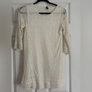 Women's Lace Shift Dress